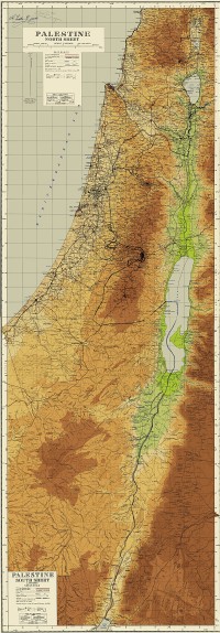 Partition boundaries accepted by Israel